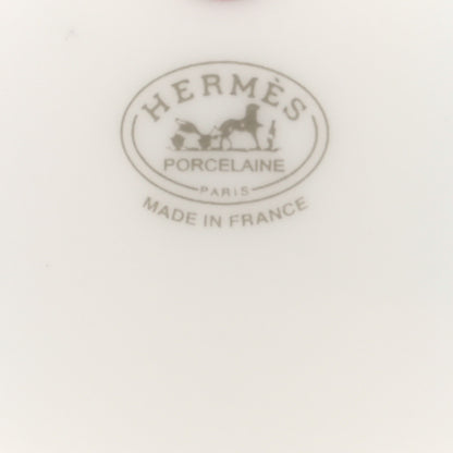 Hermes Porcelain Rallye 24 Mini Oval Plate Set Of 2 5 of 8
