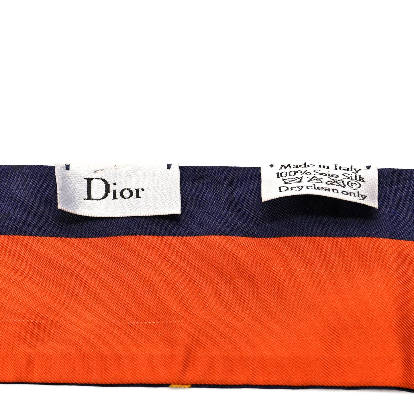 Silk ABCDior A Mitzah Scarf Blue Marine