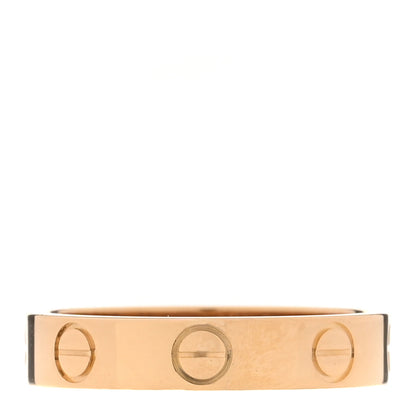 Cartier 18K Yellow Gold 3.5mm LOVE Wedding Band Ring 49 4.75 3 of 5