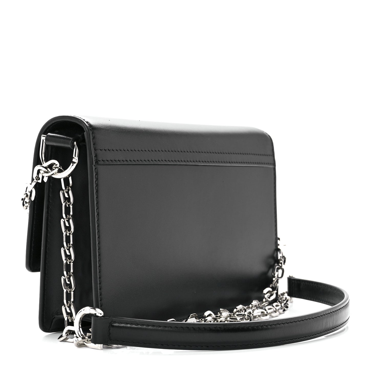 Calfskin Small 4G Chain Shoulder Bag Black