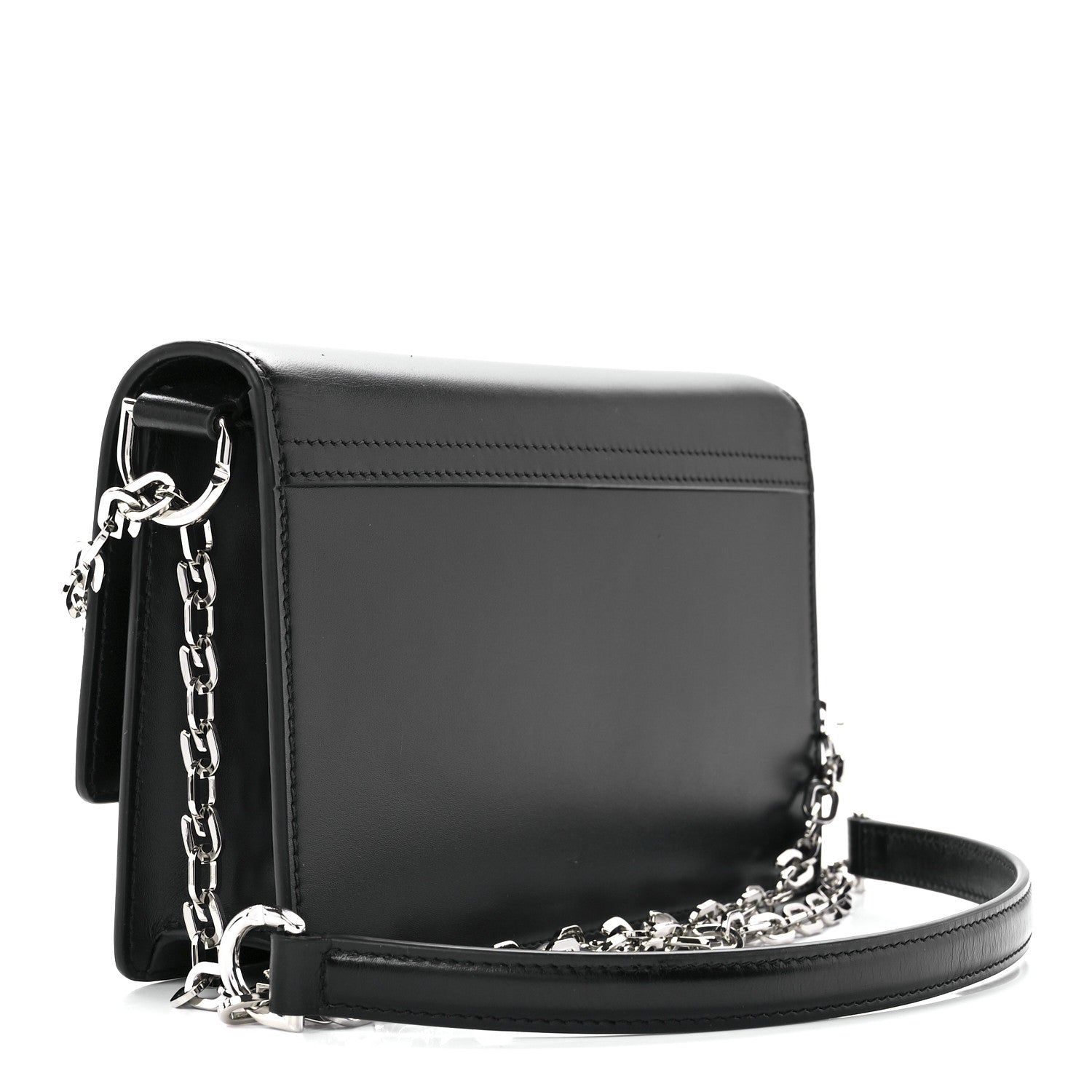Givenchy Calfskin Small 4G Chain Shoulder Bag Black 3 of 11