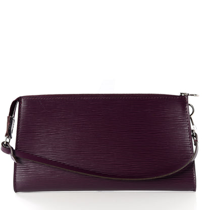 Louis Vuitton Epi Pochette Accessories 24 Cassis 1 of 8