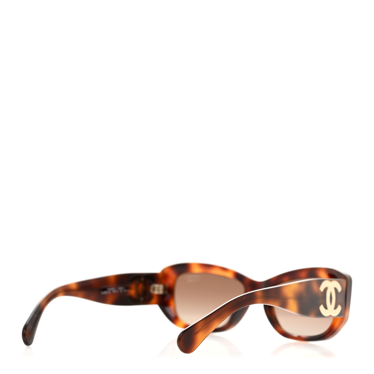 Acetate Polarized Rectangle Sunglasses 5493-A Tortoise