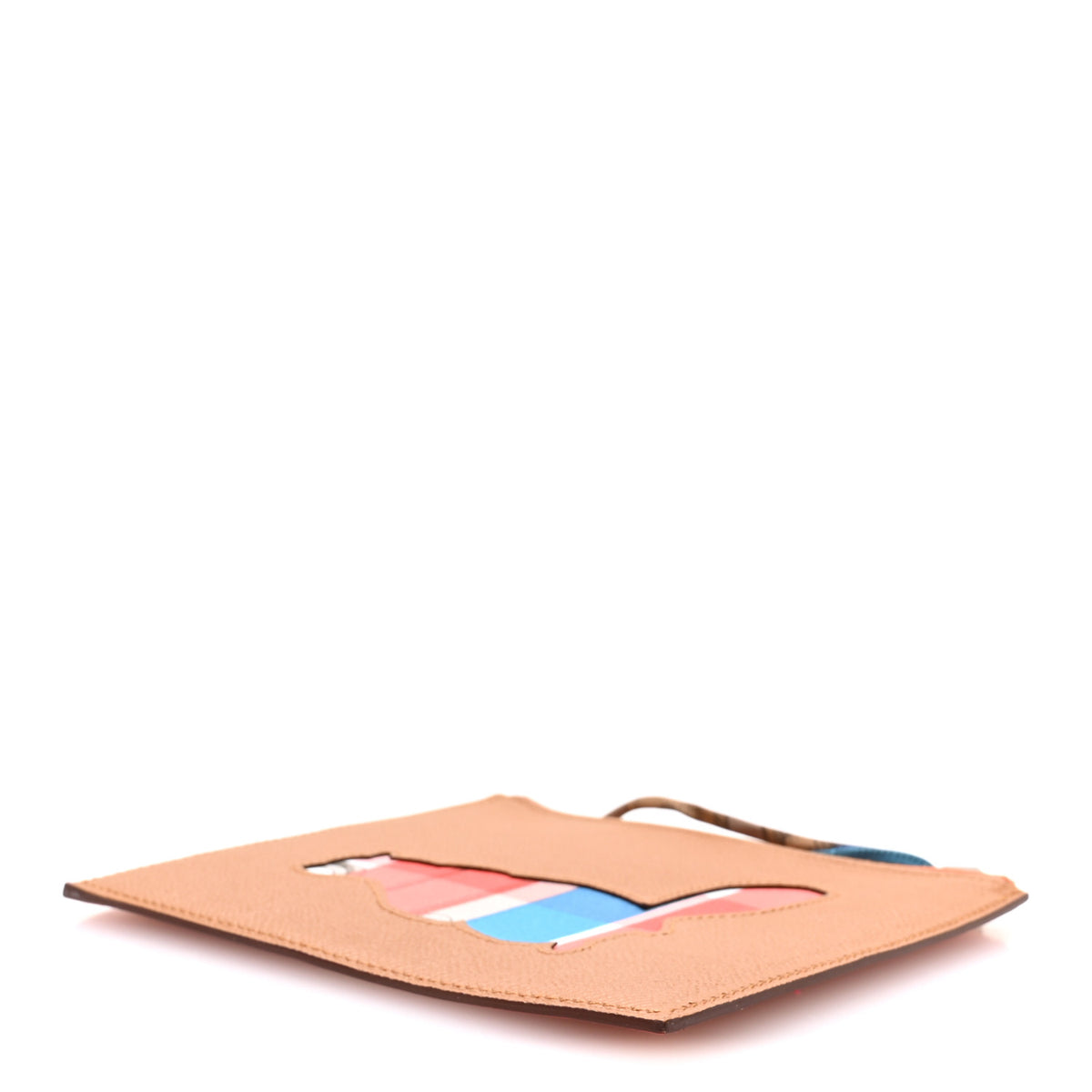 Epsom Swift Petit H Beaver Flat Case  Multicolor