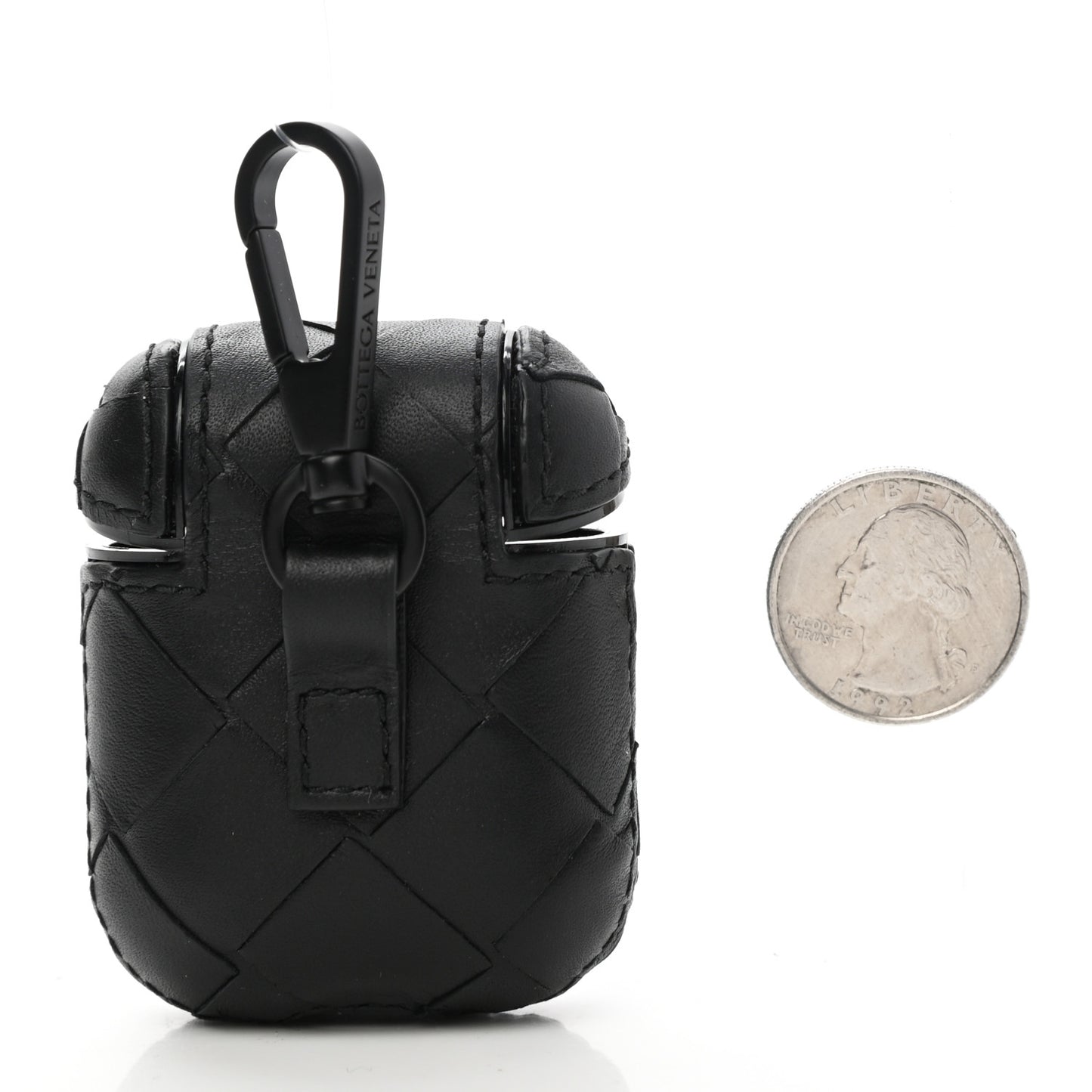 Nappa Intrecciato Airpods Case Black