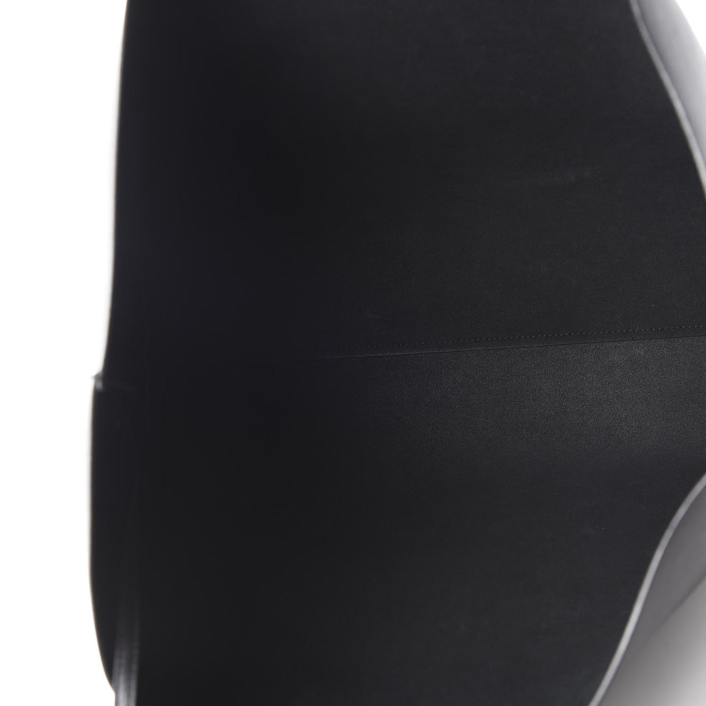 Calfskin Large Shopping Tote Black