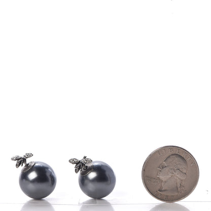 Christian Dior Mise En Dior Tribal Bee Earrings Grey 3 of 6