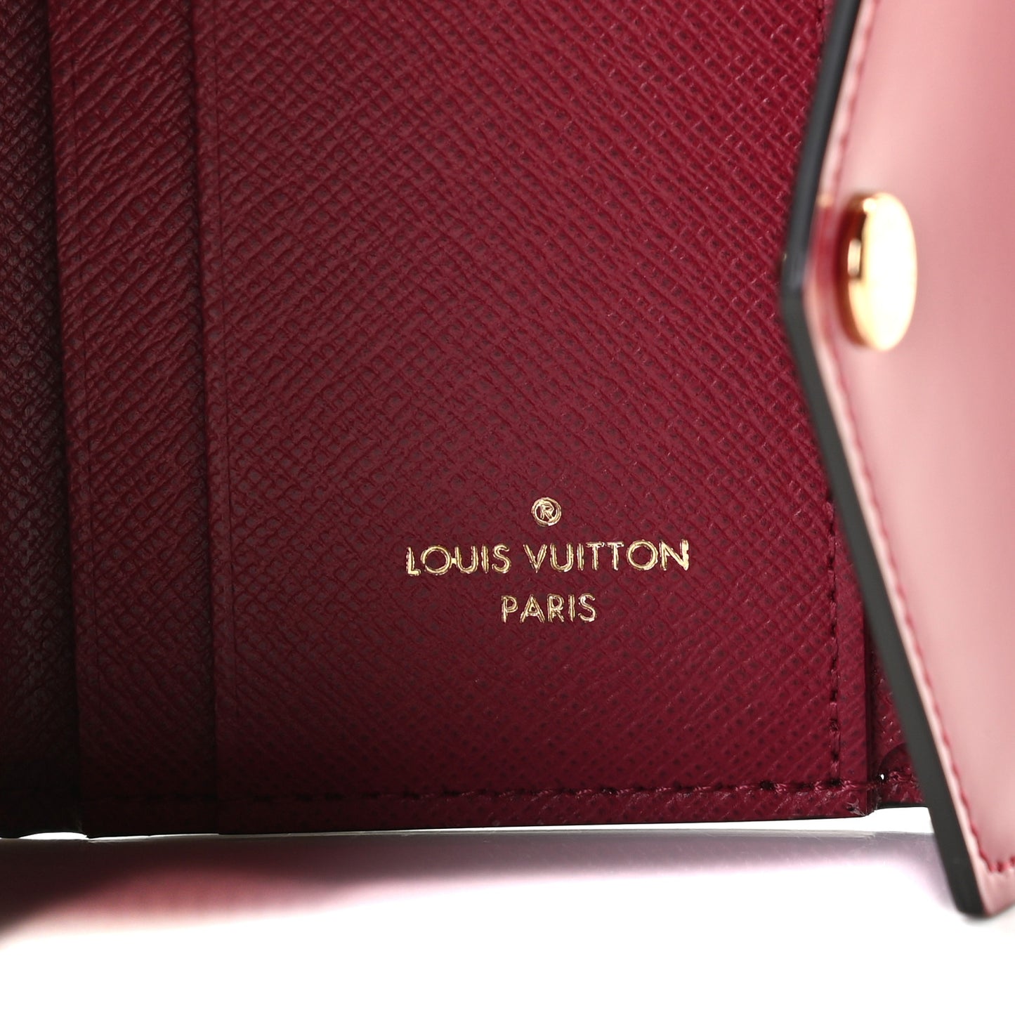 Monogram Zoe Wallet Fuchsia