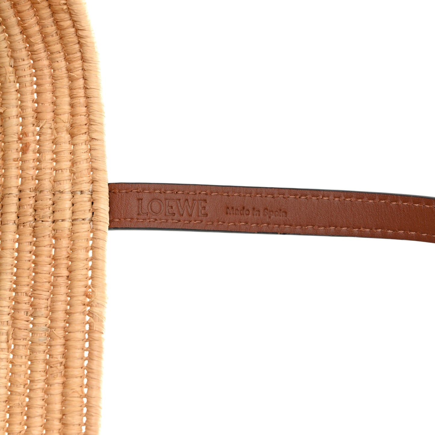 Raffia Small Square Basket Tote Bag Natural Tan