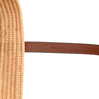 Loewe Raffia Small Square Basket Tote Bag Natural Tan 6 of 10