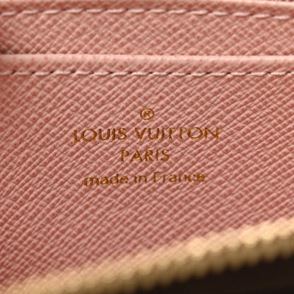 Louis Vuitton Monogram 2020 Christmas Animation Big Wheel Zippy Coin Purse Rose Ballerine 6 of 6