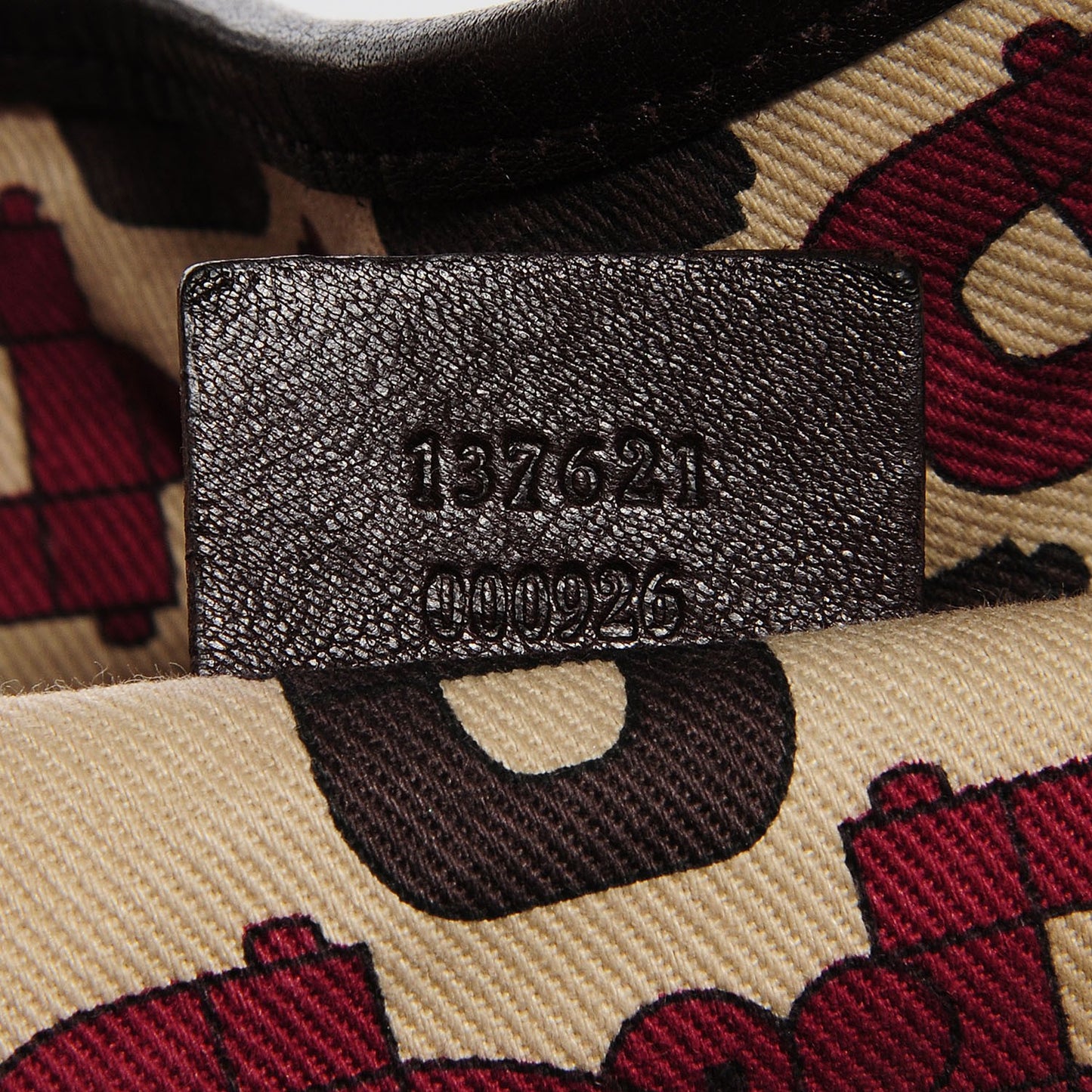 Guccissima Medium Pelham Shoulder Bag Chocolate Brown