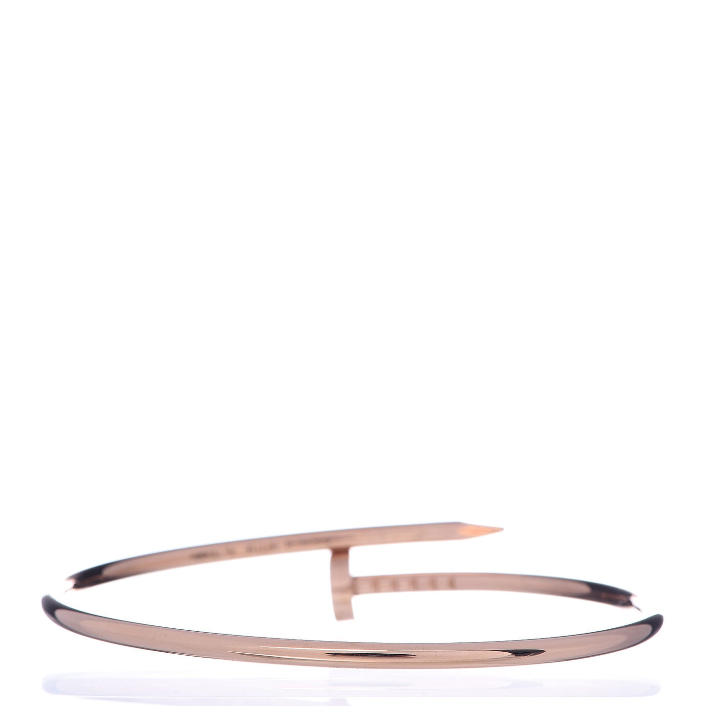 18K Pink Gold Small Juste Un Clou Bracelet 16