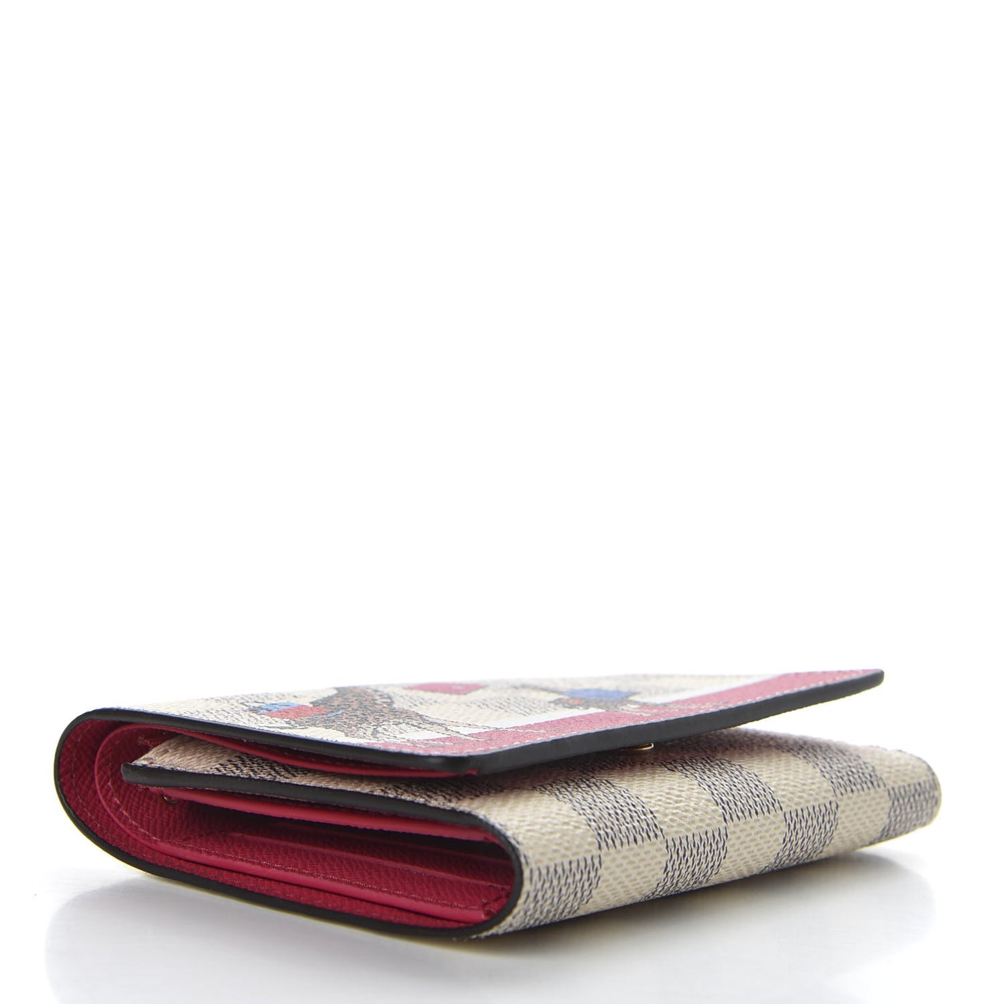 Damier Azur 2017 Christmas Animation Victorine Wallet