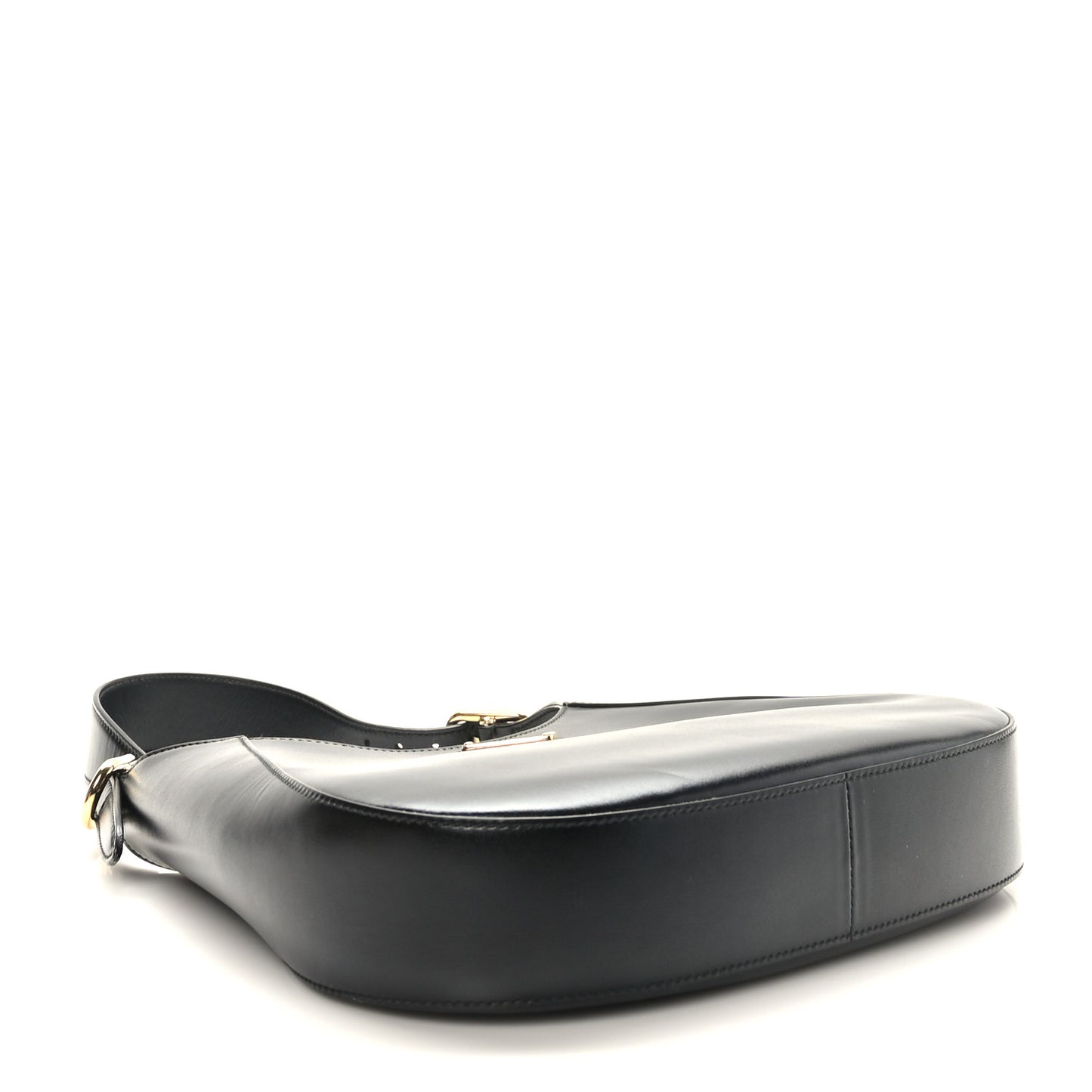 Box Calfskin Shoulder Bag Black