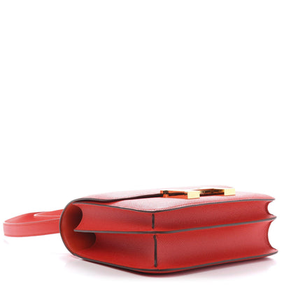 Hermes Epsom Constance 24 Rouge Tomate 4 of 22