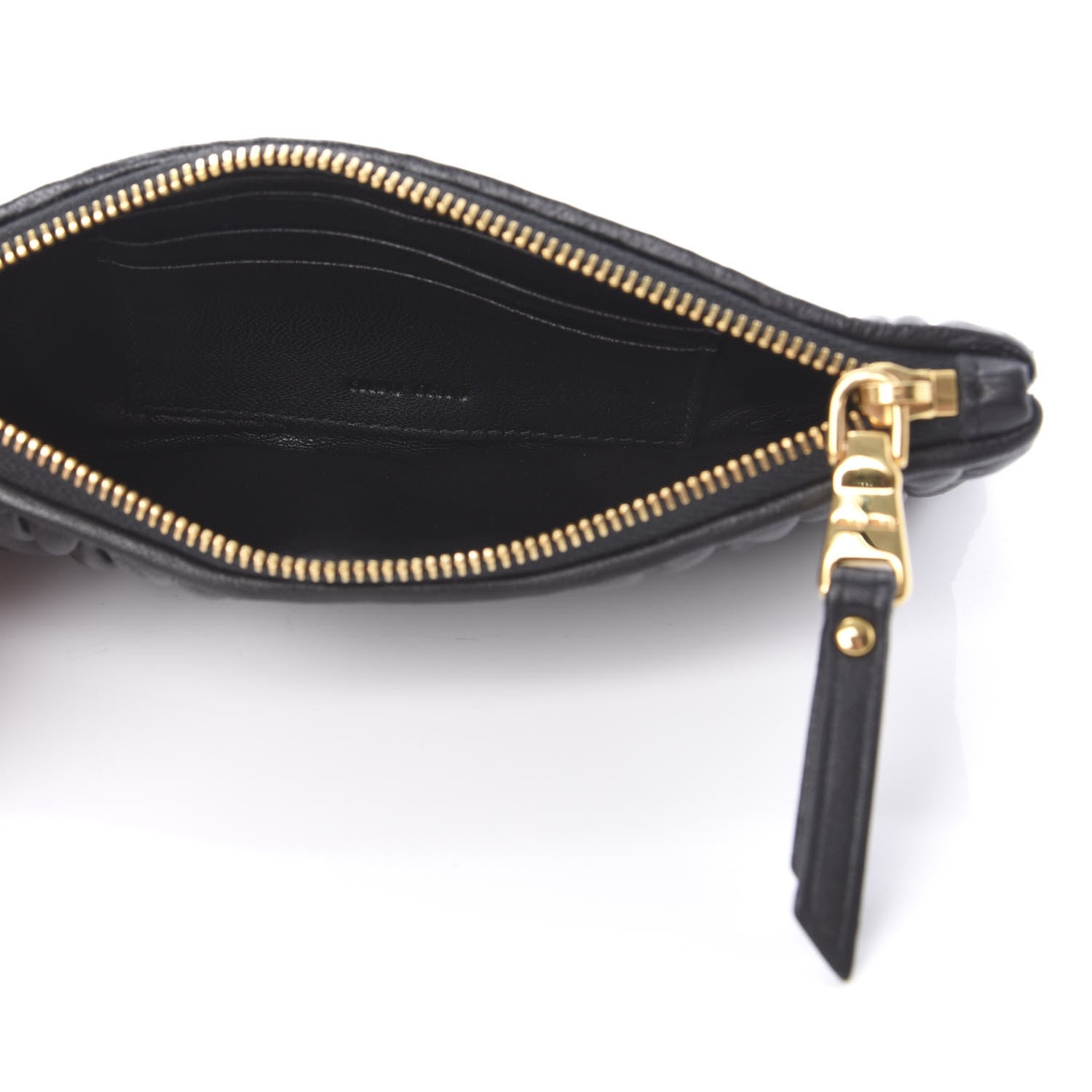 Miu Miu Nappa Matelasse Pouch Black 5 of 9