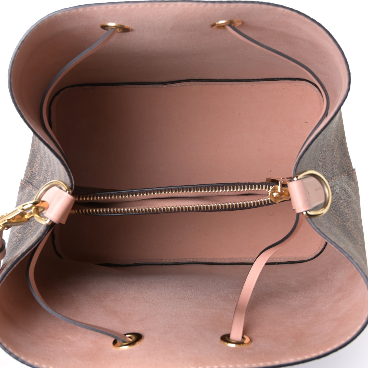 Louis Vuitton Damier Ebene Neonoe MM Venus Pink 5 of 5