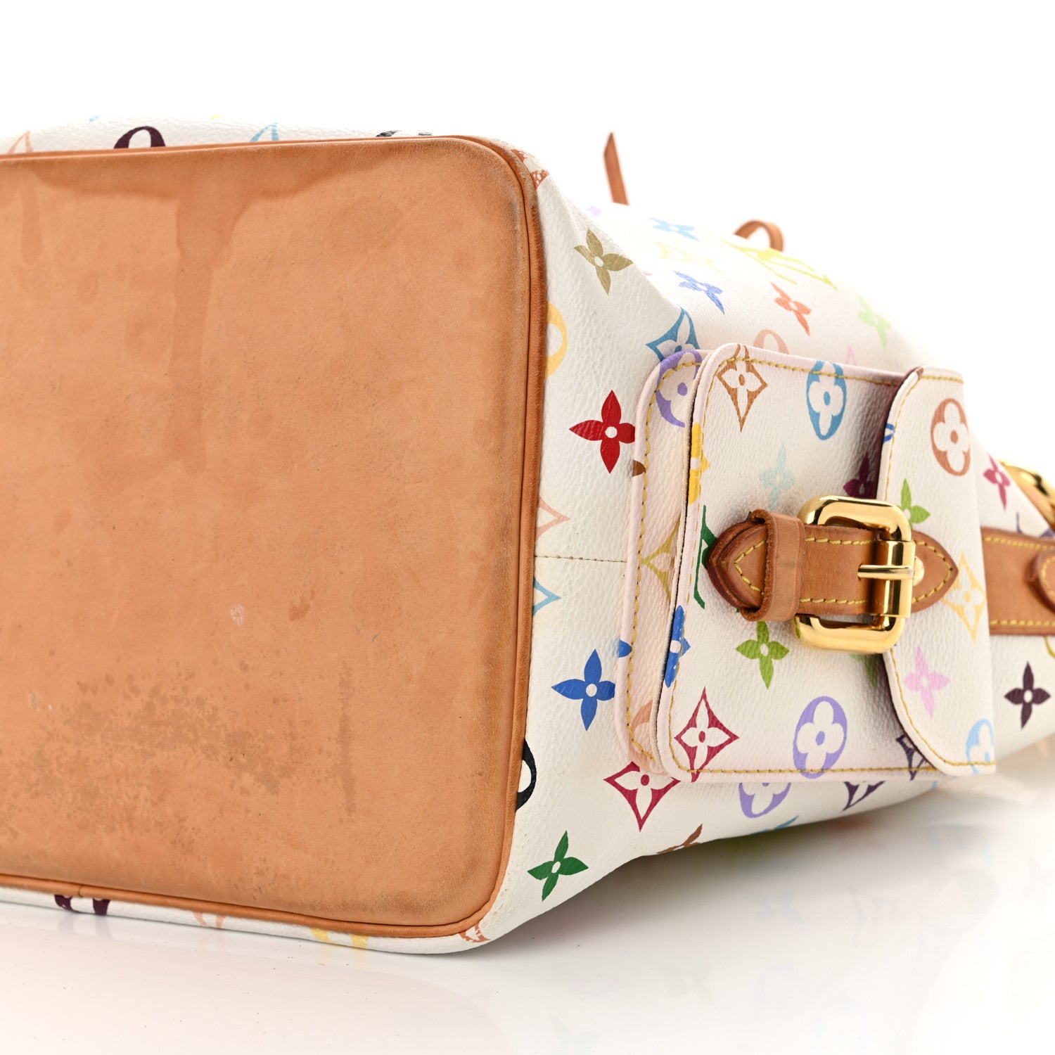 Louis Vuitton Monogram Multicolor Petit Noe White 10 of 14