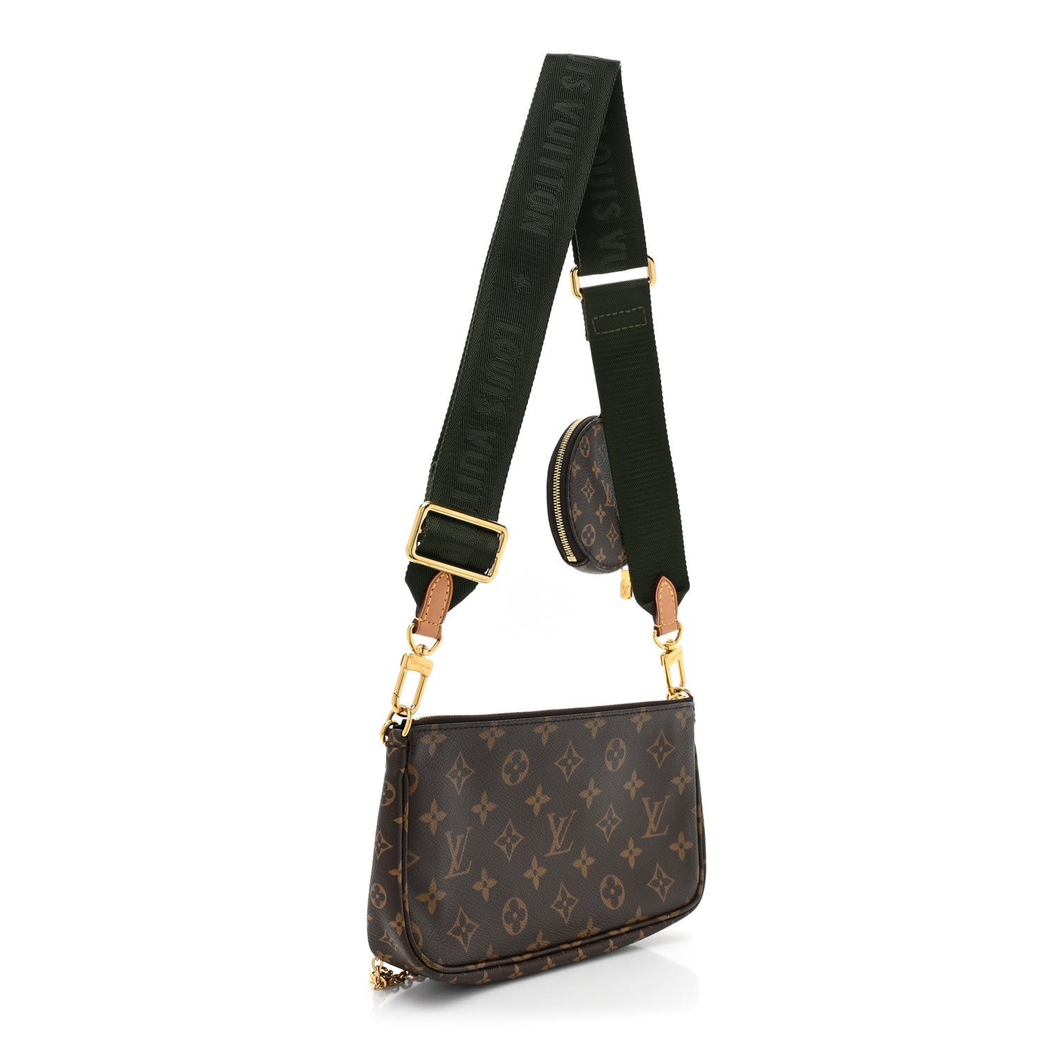 Louis Vuitton Monogram Multi Pochette Accessories Kaki 3 of 13