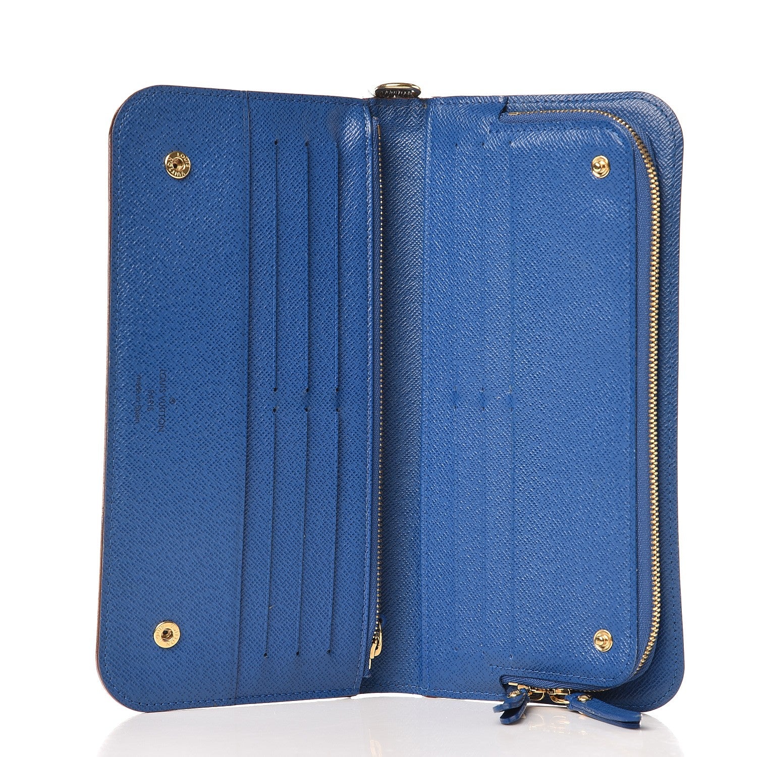 Louis Vuitton Monogram Multicolor Insolite Wallet Black Bleuet 5 of 9