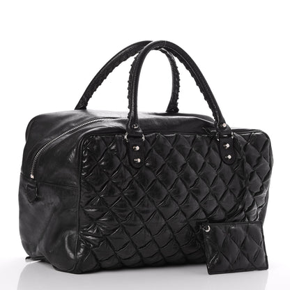 Balenciaga Chevre Quilted Matelasse MM Black 2 of 17