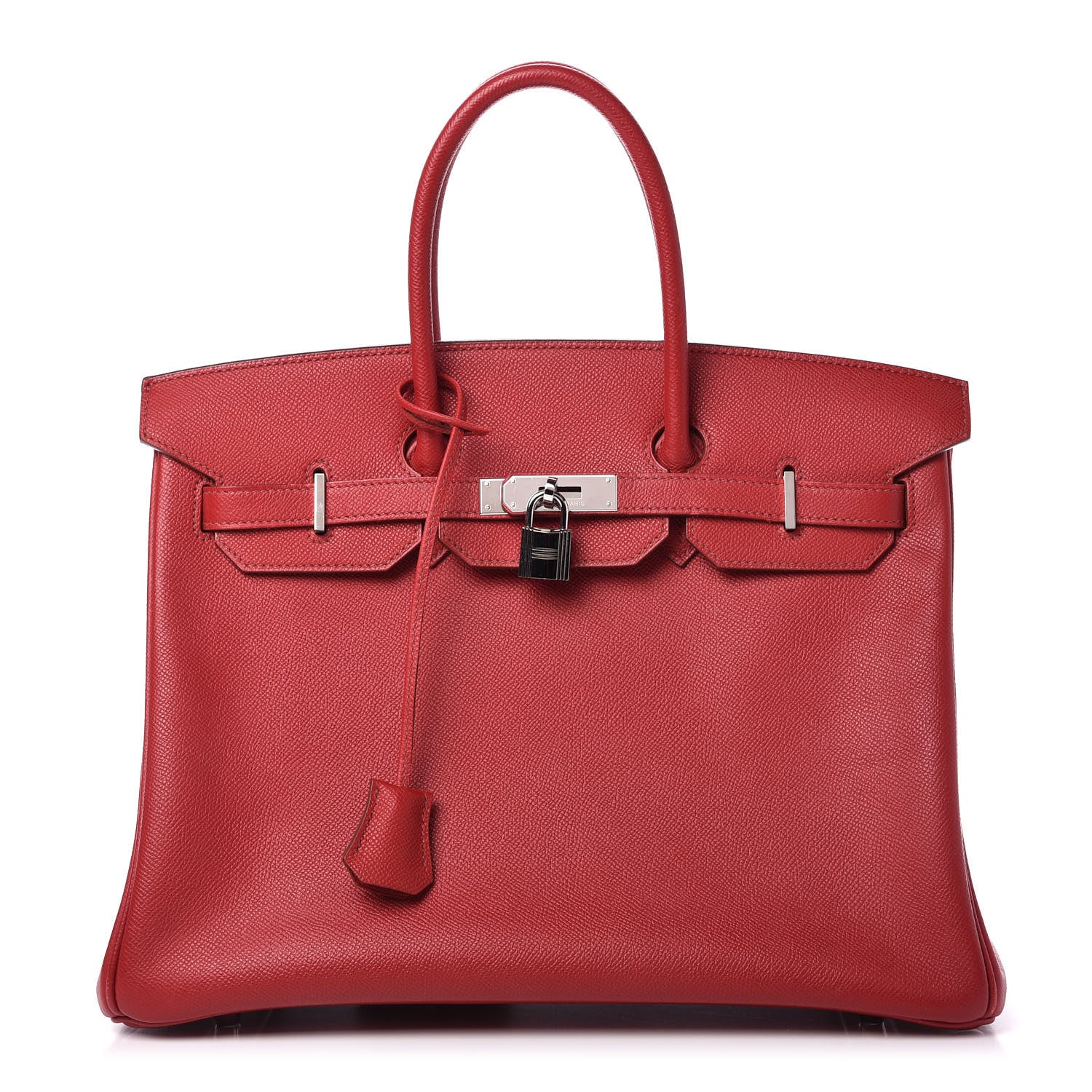 Hermes Epsom Birkin 35 Rouge Garance 1 of 14