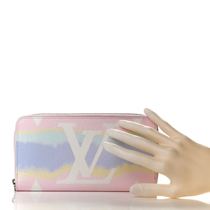 Louis Vuitton Monogram Escale Zippy Wallet Pastel 2 of 11
