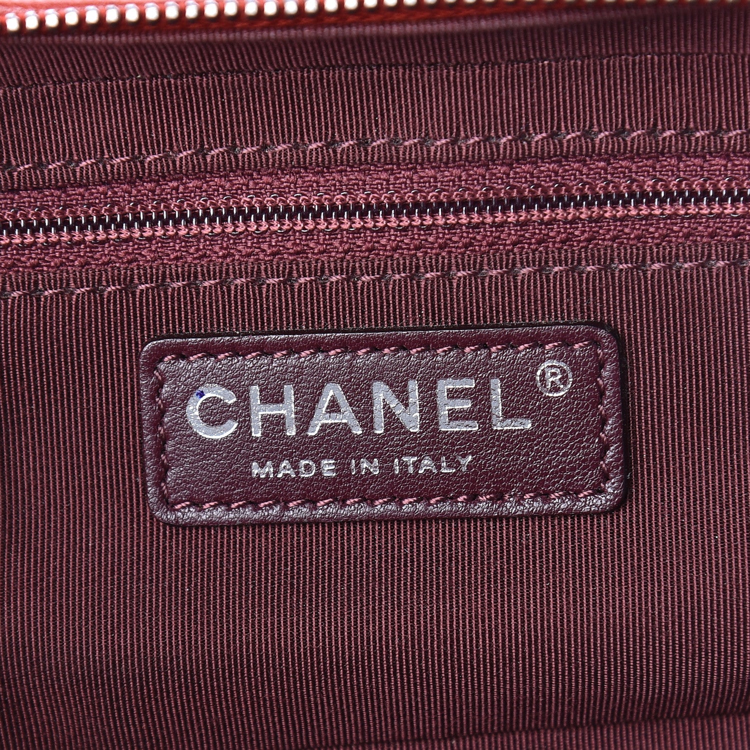 Chanel Lambskin Quilted Mini Coco Boy Camera Case Red 9 of 11