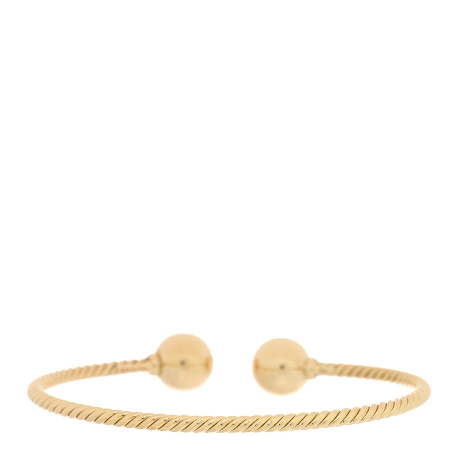 David Yurman 18K Yellow Gold 10mm Solari Bracelet 2 of 3