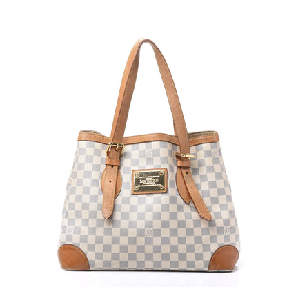 Louis Vuitton Damier Azur Hampstead MM 1 of 13