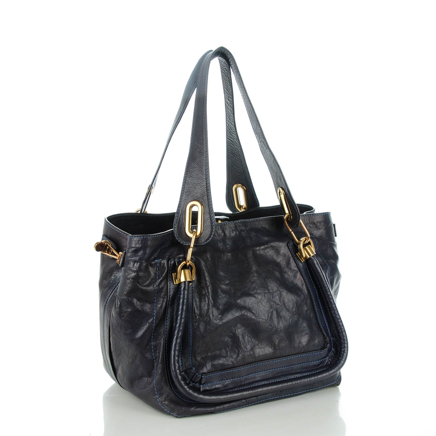 Chloe Calfskin Medium Paraty Tote 3 of 7