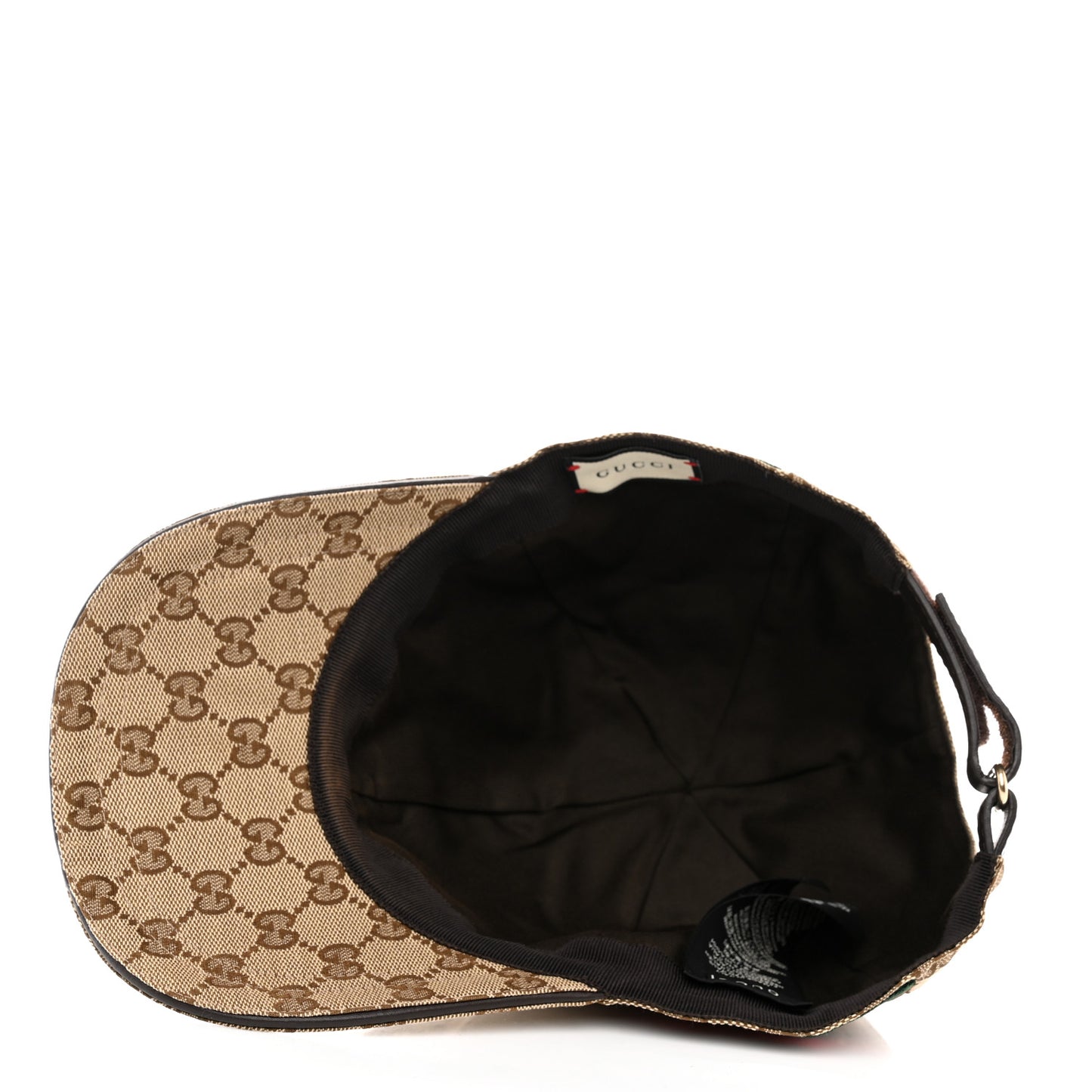 Monogram Web Baseball Hat M Beige Cocoa