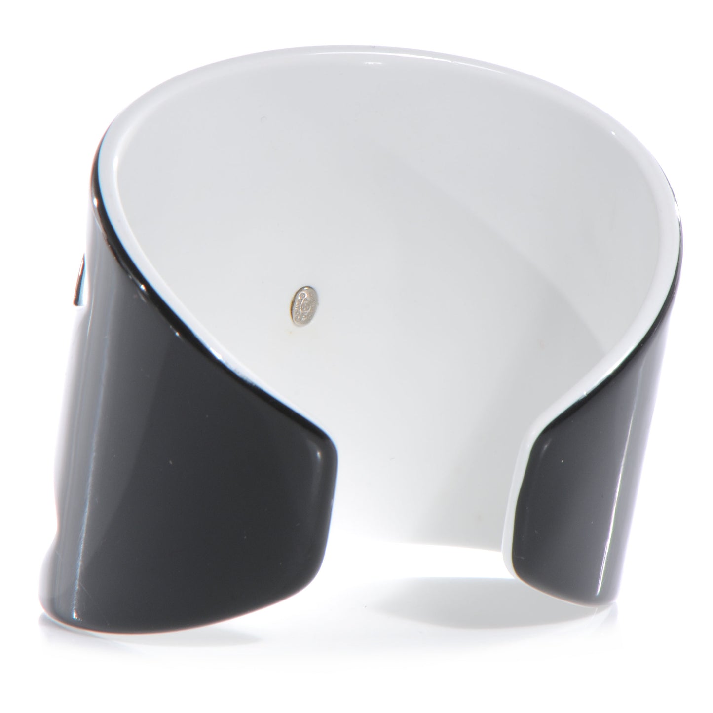 Resin CC Cuff Black White