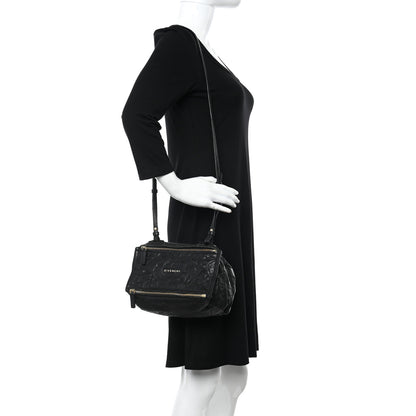 Givenchy Tumbled Sheepskin Mini Pandora Black 2 of 11