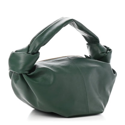 Bottega Veneta Nappa Mini Double Knot Bag Raintree 2 of 5