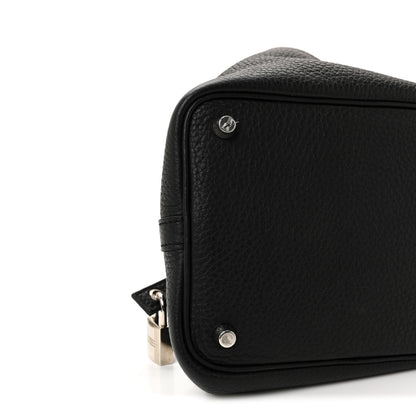 Hermes Taurillon Clemence Picotin Lock 18 PM Black 14 of 17