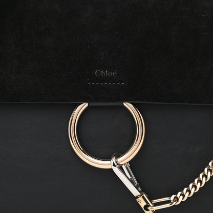 Chloe Calfskin Medium Faye Shoulder Bag Black 8 of 12