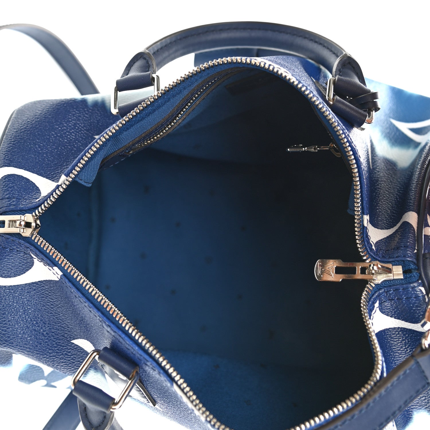 Louis Vuitton Monogram Escale Speedy Bandouliere 30 Blue 5 of 12