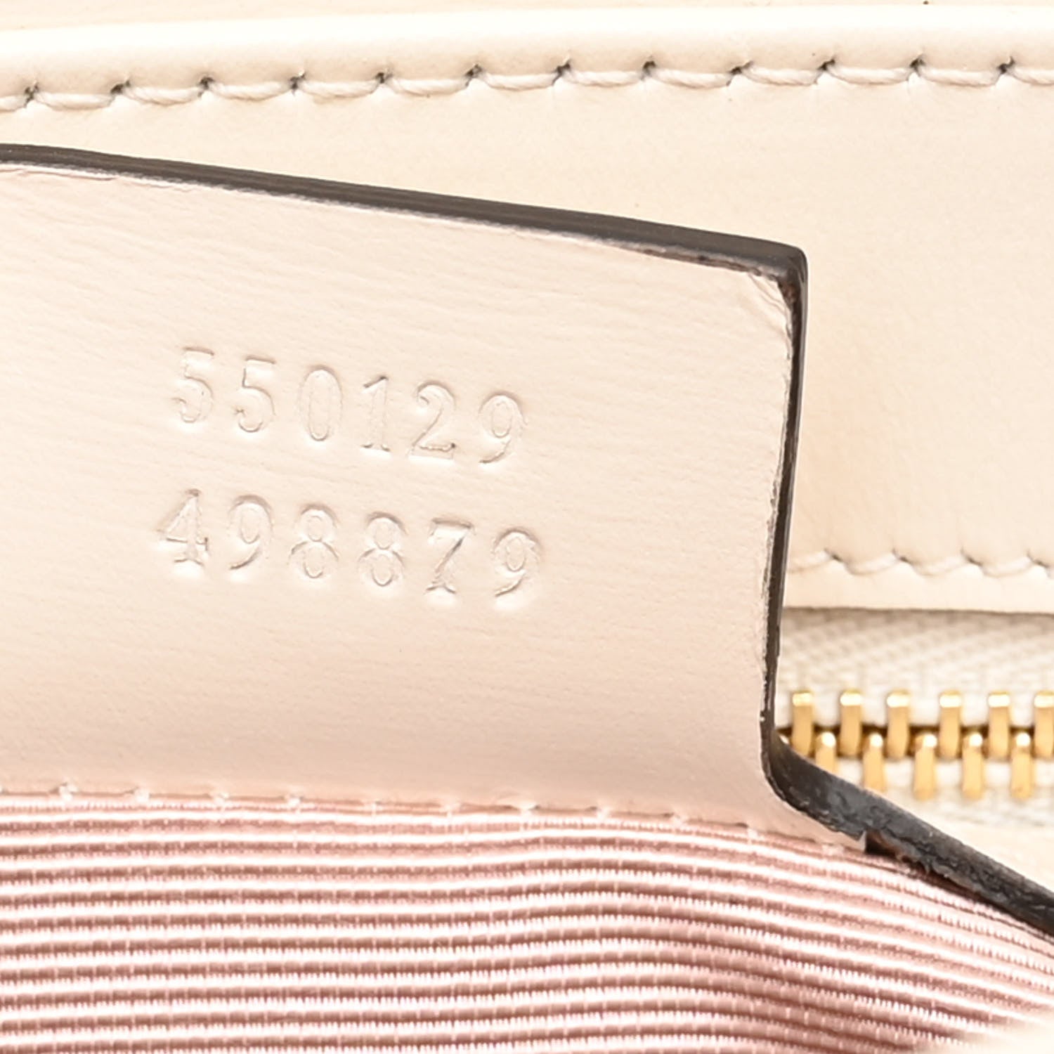 Gucci Calfskin Small Arli Flap Shoulder Bag Mystic White 7 of 9