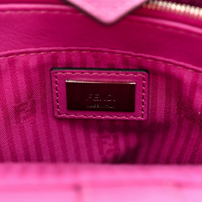 Fendi Vitello Elite Petite 2Jours Tote Magenta 6 of 11