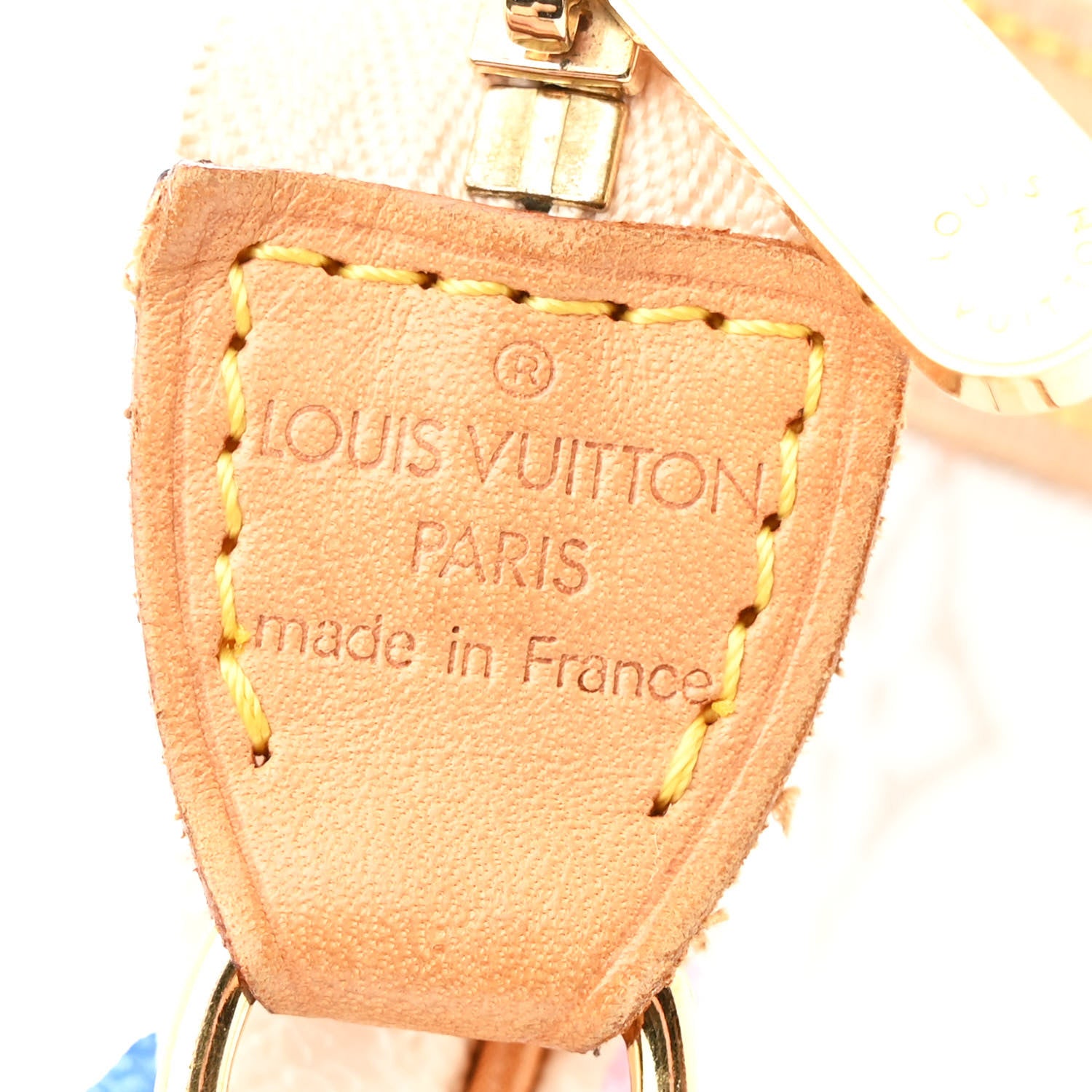 Louis Vuitton Monogram Multicolor Pochette Accessories White 6 of 11
