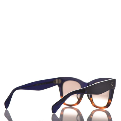 Celine Catherine Sunglasses CL 41098/F/S Blue Havana 4 of 7