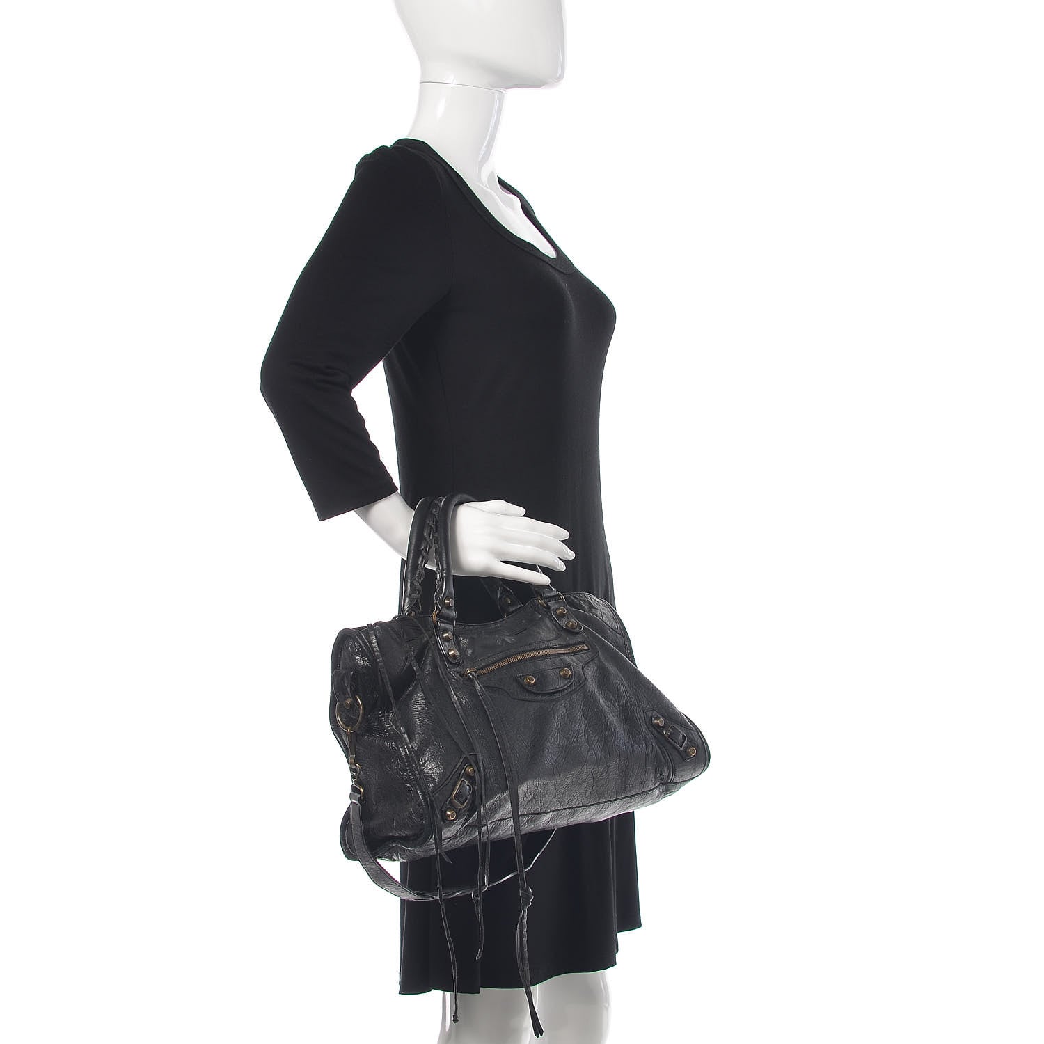 Balenciaga Agneau Classic Hardware City Black 3 of 17