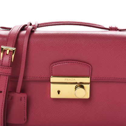 Prada Saffiano Lux Mini Sound Crossbody Ametista 9 of 9