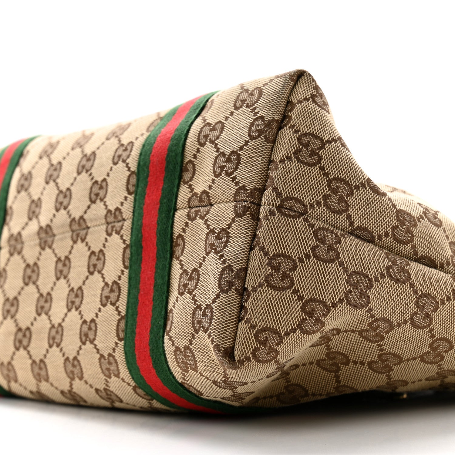Gucci Monogram Medium Jolicoeur Tote Dark Brown 9 of 11