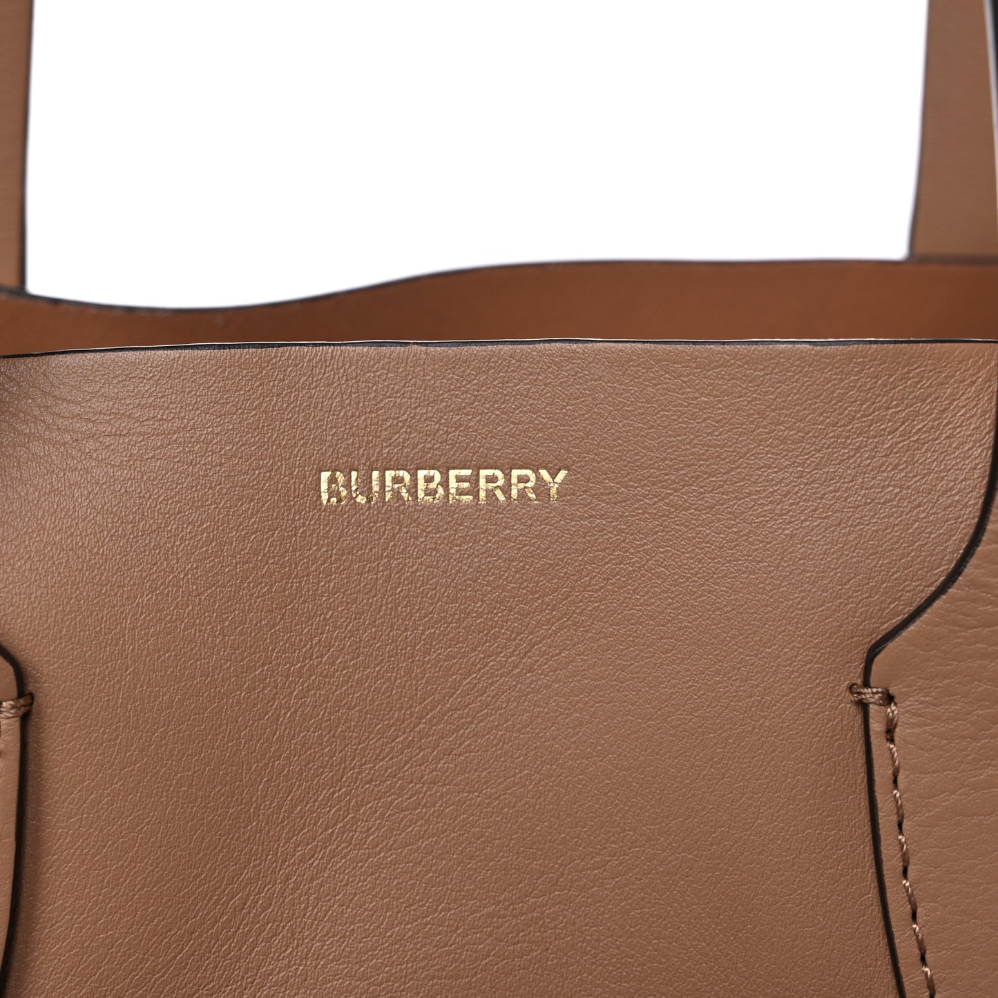 Soft Smooth Calfskin Medium Tote Camel