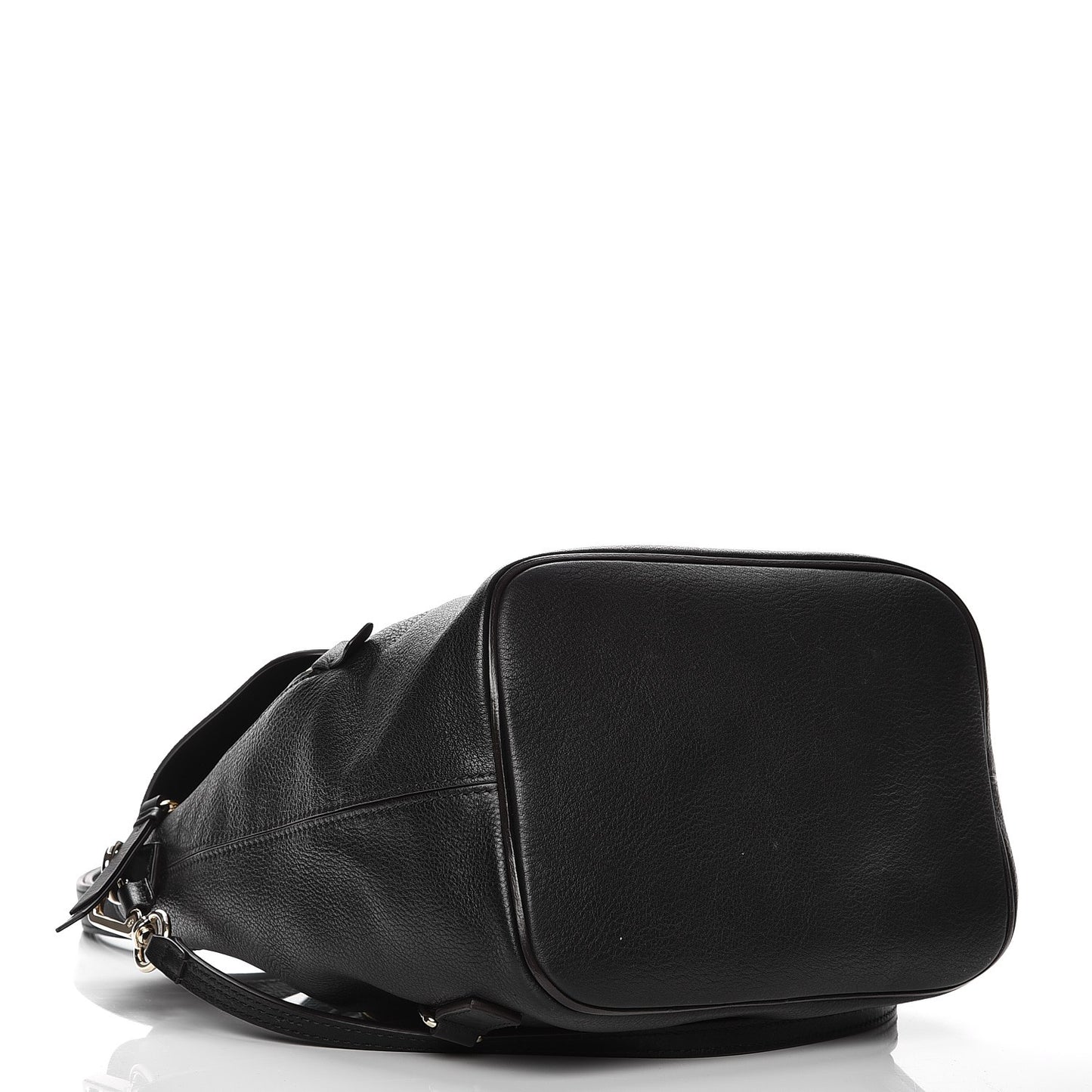 Suede Calfskin Medium Faye Backpack Black