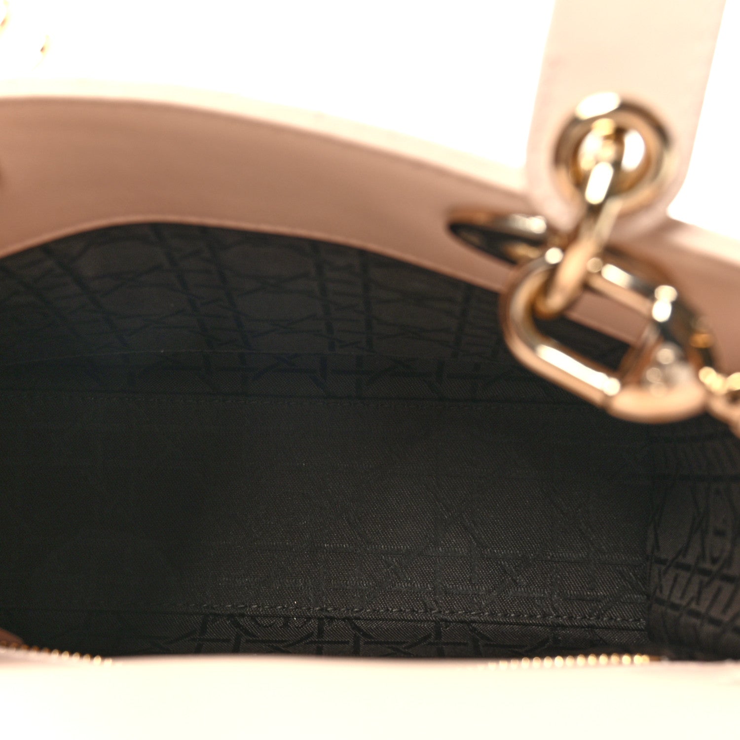 Christian Dior Lambskin Cannage Small My ABCDior Lady Dior Light Pink 5 of 9