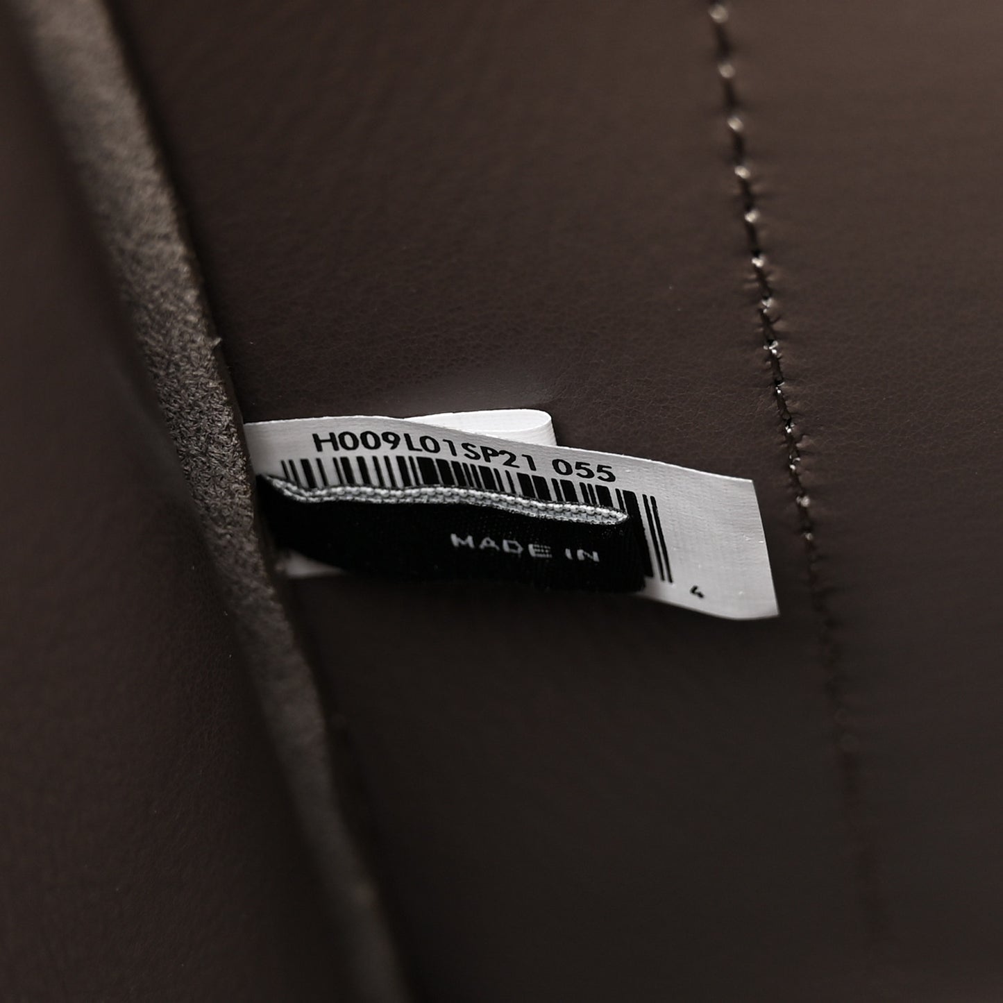 Grained Calfskin Small The Tote Bag Cement